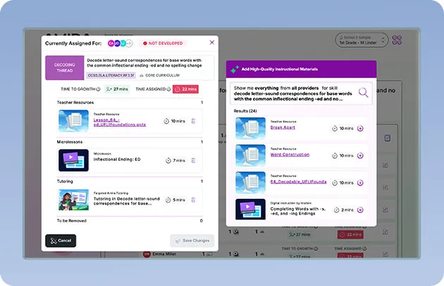 Standards-aligned worksheets and editable slide decks