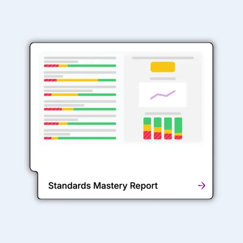 Standards Mastery Report preview