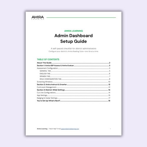 Admin Dashboard Setup Guide preview